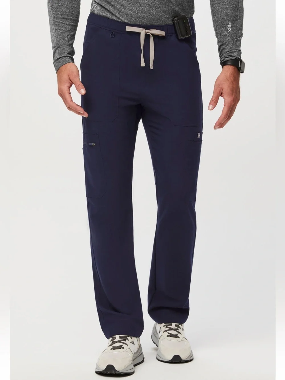 Figs Mens Cairo Cargo Scrub Pants Straight Leg Small
